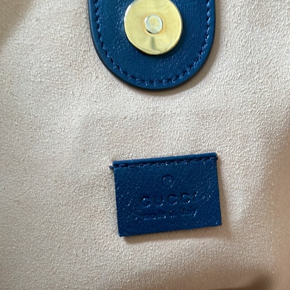 Gucci AUTHENTIC Rajah Large Leather Tote Bag with detachable mini bag - Picture 6 of 17